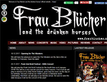 Tablet Screenshot of fraublucher.net